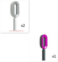 Thumbnail for Self-Cleaning Hair Brush