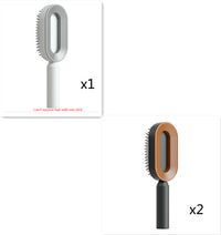 Thumbnail for Self-Cleaning Hair Brush