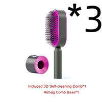 Thumbnail for Self-Cleaning Hair Brush