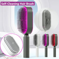 Thumbnail for Self-Cleaning Hair Brush